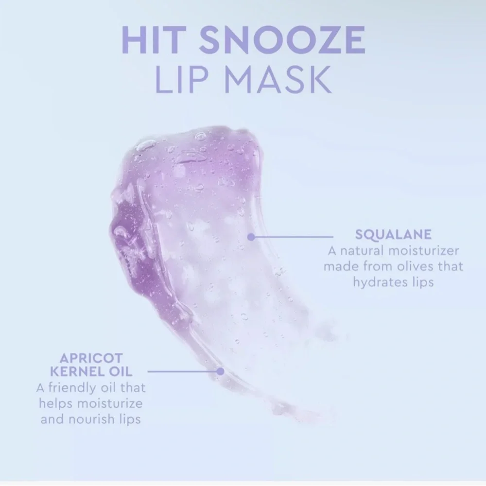 💎 florence by mills Hit Snooze Jelly Hydration Lip Mask New In Box